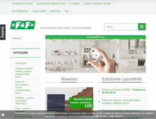 Tablet Screenshot of fif.com.pl