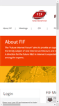 Mobile Screenshot of fif.kr